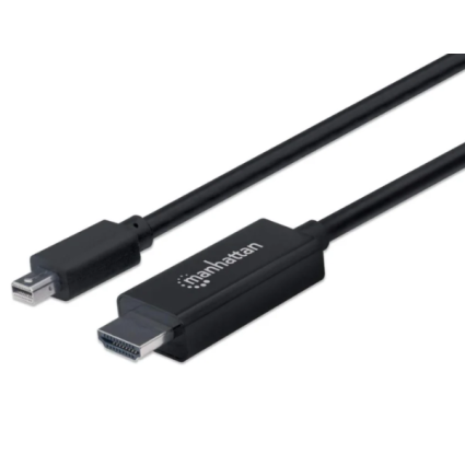 Kabl Manhattan 153232 mini Displayport - HDMI M/M 1.8m Black  - 1