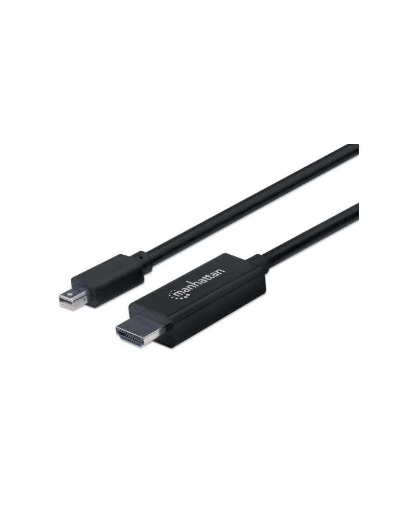 Kabl Manhattan 153232 mini Displayport - HDMI M/M 1.8m Black - 1 Kabl Manhattan 153232 mini Displayport - HDMI M/M 1.8m Black - 1