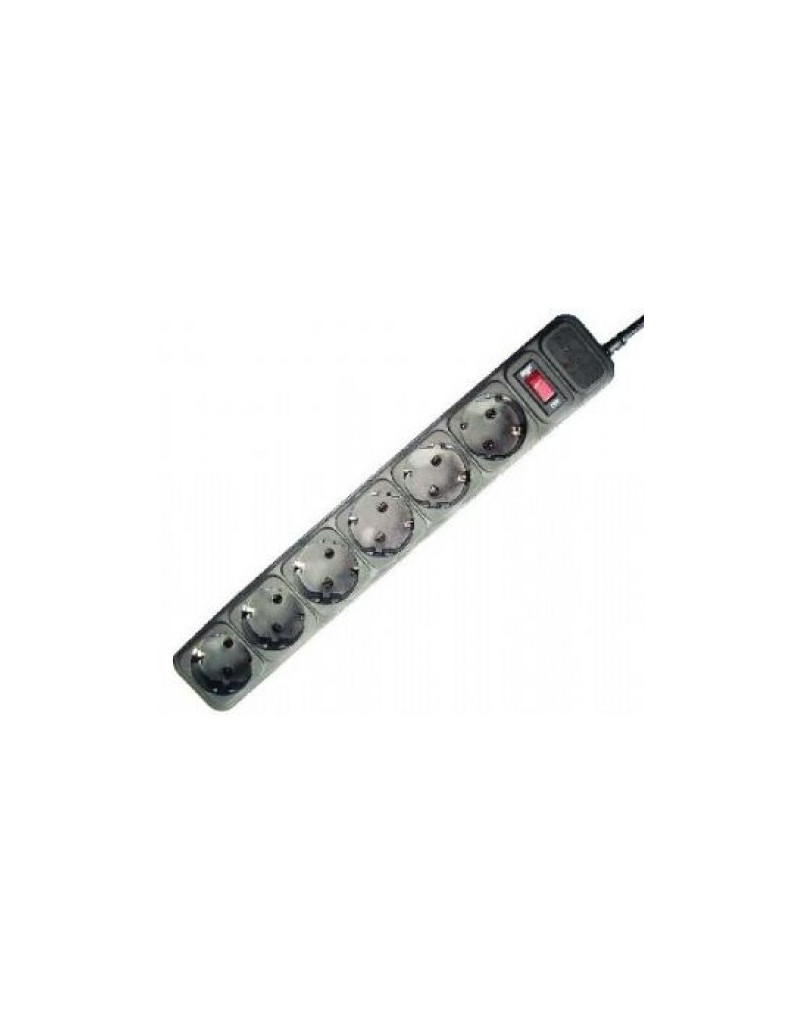 Kabl GEMBIRD Protektor SPG6-B-6 6mesta 1.8m Black - 1 Kabl GEMBIRD Protektor SPG6-B-6 6mesta 1.8m Black - 1