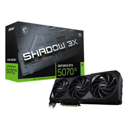 nvidia RTX 5070 Ti 16G 256bit GeForce RTX 5070 Ti 16G SHADOW 3X OC grafička karta MSI - 1
