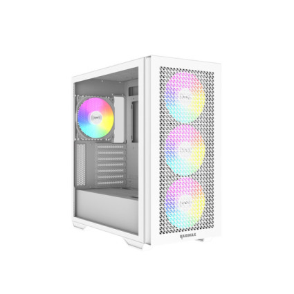 Kućište Raidmax Meshiah X605 Full Tower 4 x ARGB fan/Beli/X605TWF WT  - 1