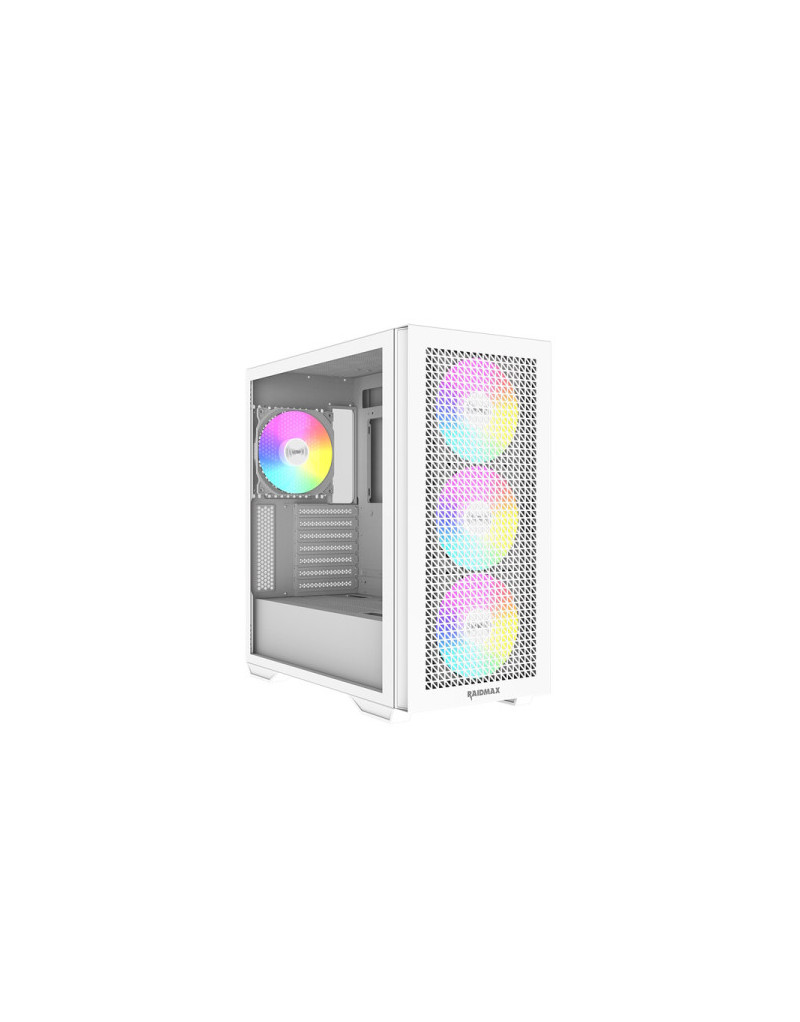 Kućište Raidmax Meshiah X605 Full Tower 4 x ARGB fan/Beli/X605TWF WT  - 1