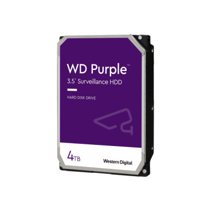 HDD WD 4TB WD43PURZ SATA3 256MB Purple Surveillance  - 1