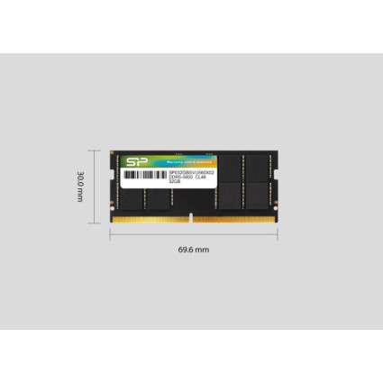 RAM SODIMM DDR5 16GB 5600MHz SiliconPower SP016GBSVU560F02  - 1