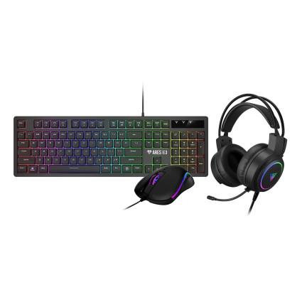 Tastatura + miš + Slušalice Gamdias Poseidon E2 žičani  - 1