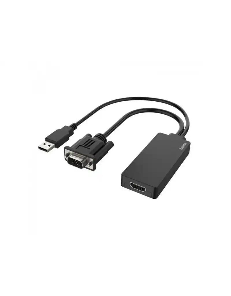 Adapter konverter VGA-USB - HDMI Hama 200342 M/|Ž  - 1