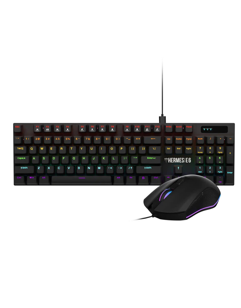 Tastatura mehanička + miš Gamdias Hermes E6 - 1 Tastatura mehanička + miš Gamdias Hermes E6 - 1
