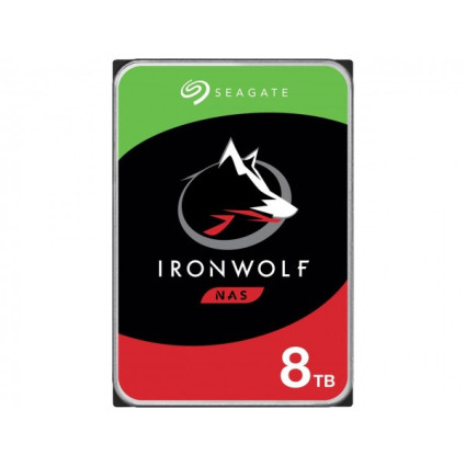 HDD Seagate 8TB IronWolf ST8000VN004 7200RPM 256MB NAS  - 1