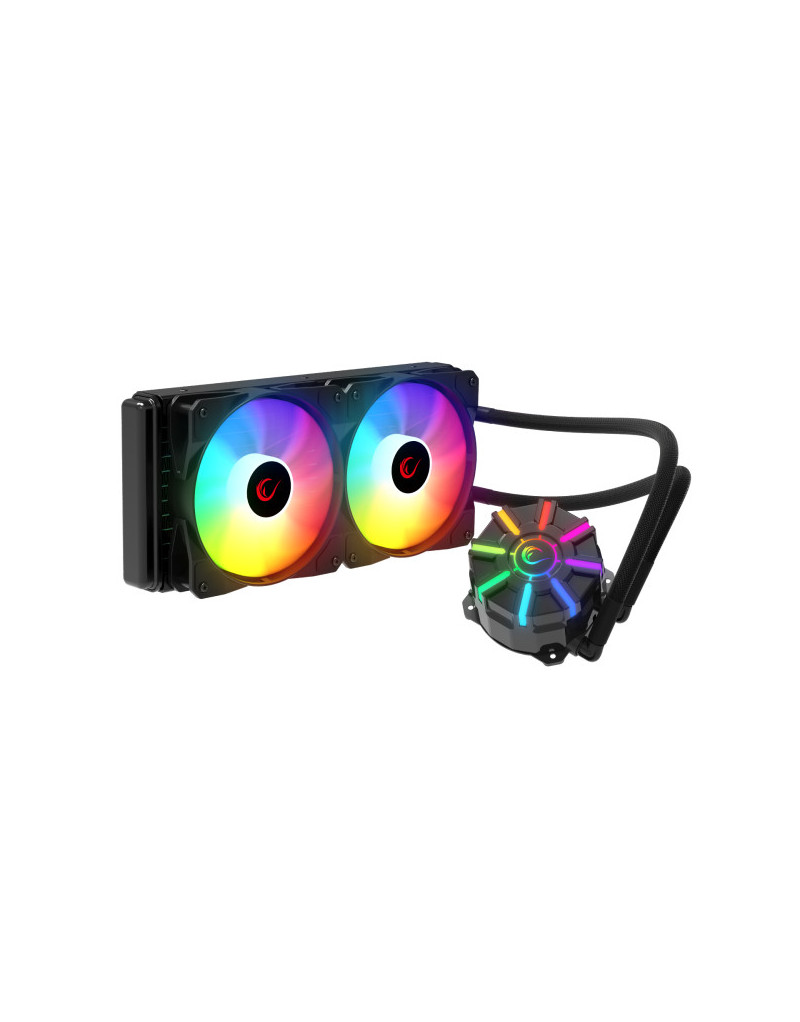 CPU Hladnjak Rampage Helios C2 Rainbow 240mm - 1 CPU Hladnjak Rampage Helios C2 Rainbow 240mm - 1