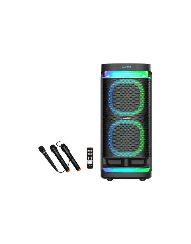 Karaoke sistem Lexa LX-701 1100W/2 x bežična/1 x žičani - 1 Karaoke sistem Lexa LX-701 1100W/2 x bežična/1 x žičani - 1