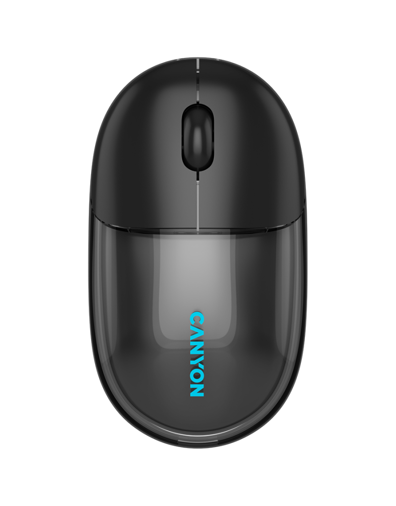 CANYON mouse OnClick 24 BT/ Wireless Transparent/Black - 1 CANYON mouse OnClick 24 BT/ Wireless Transparent/Black - 1