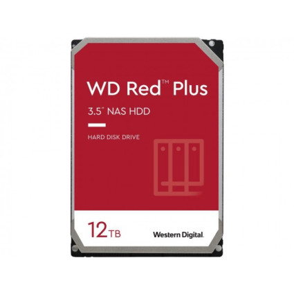 HDD WD 12TB WD120EFBX RED PLUS 7200RPM 256MB  - 1