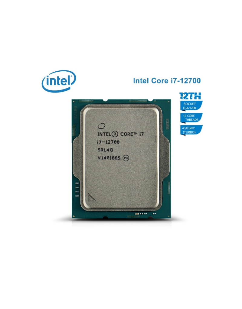 CPU s1700 INTEL Core i7-12700 12-Core up to 4.90GHz Tray  - 1