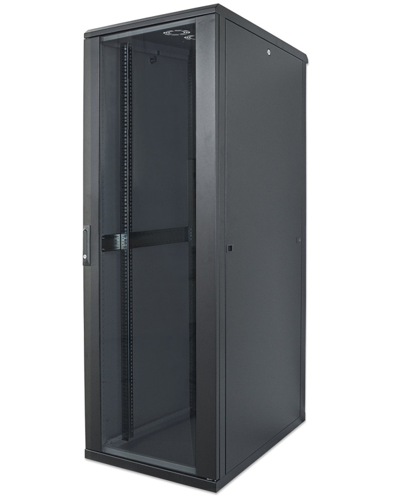 Rack orman Intellinet 713368 19"/42U 800x800x2033/staklena vrata/bravica  - 1