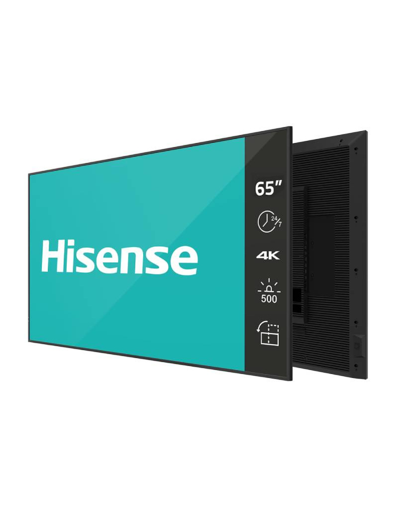 65 inča 65DM66D 4K UHD 500 nita Digital Signage Display - 24/7 Operation HISENSE - 1