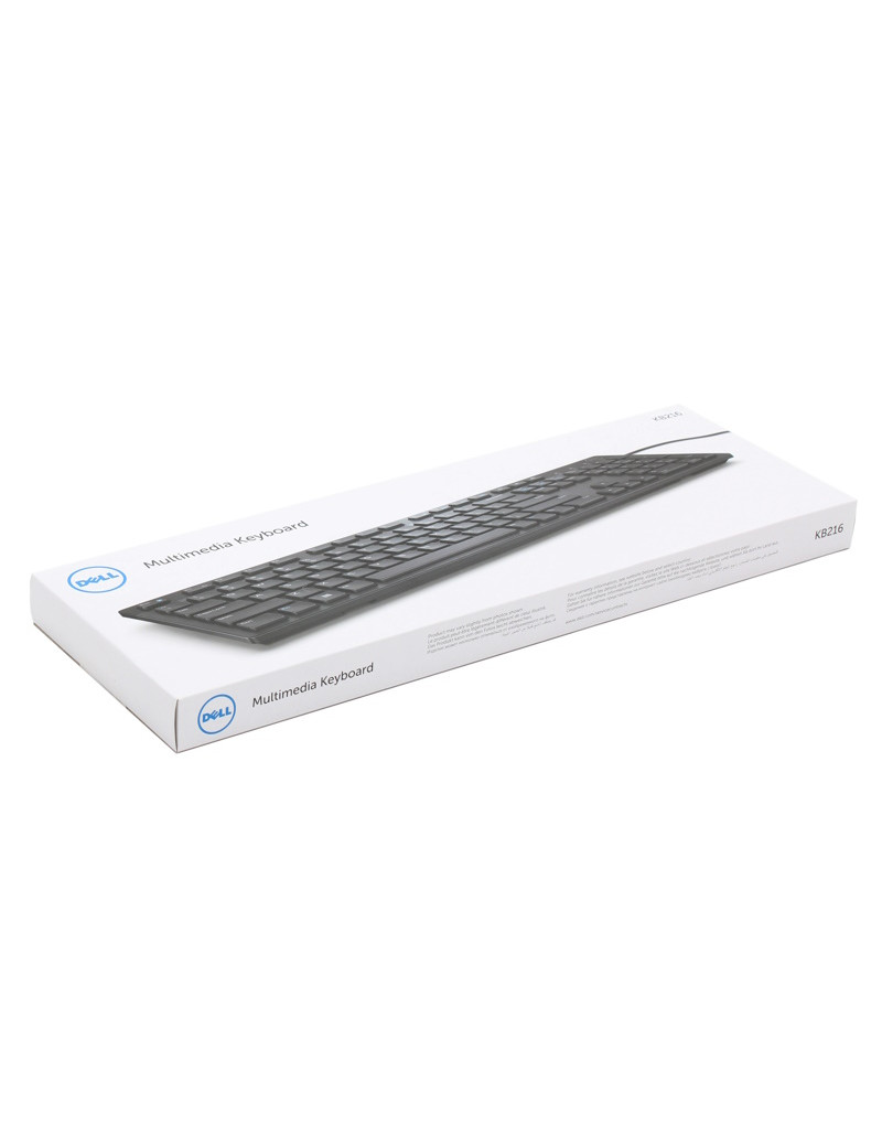 Multimedia KB216 USB US tastatura retail box crna DELL - 1