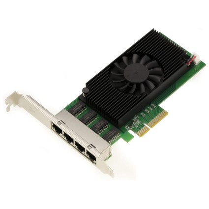 PCI-Express kontroler 4-port 2.5 Gigabit Ethernet (Intel I225) E-GREEN - 1
