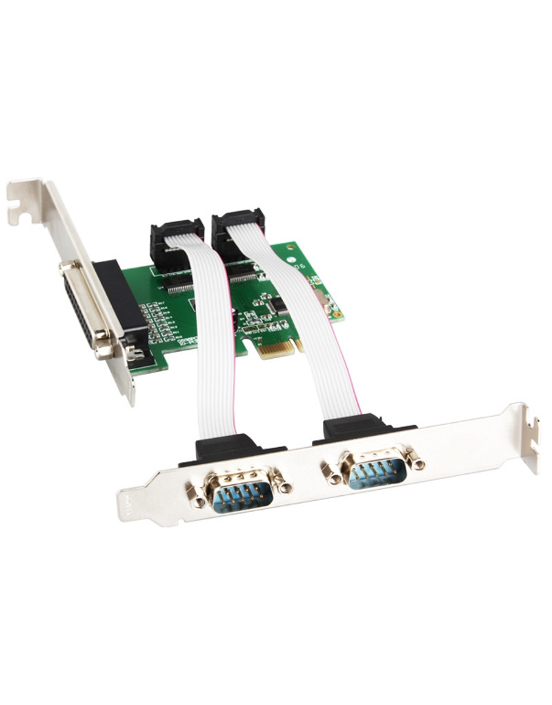 PCI Express kontroler 2xSerial + 1 Parallel E-GREEN - 1 PCI Express kontroler 2xSerial + 1 Parallel E-GREEN - 1