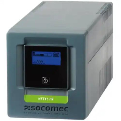  UPS Socomec NeTYS PR-MT 1000VA/700W 230V 50/60Hz AVR, Sine wave, LCD, RJ45---  - 1