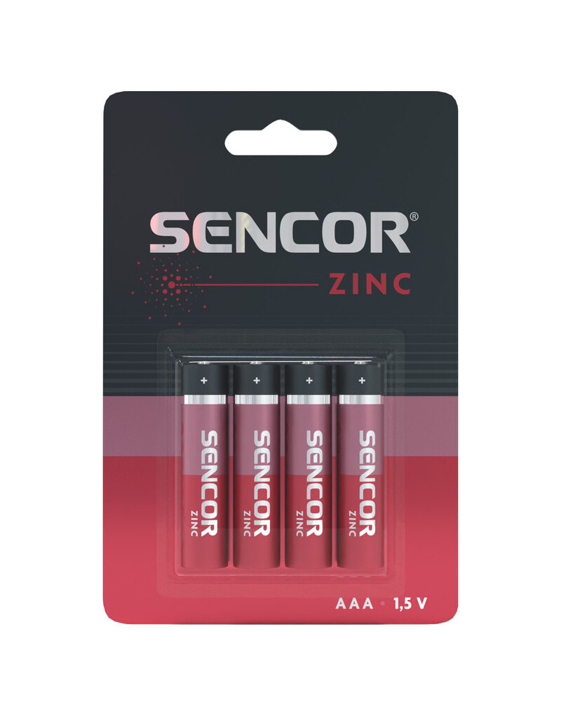 Baterija Sencor R03 AAA 4BP Cink Karbon 4/1  - 1