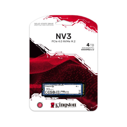 4TB M.2 NVMe SNV3S/4000G series NV3 SSD KINGSTON - 1