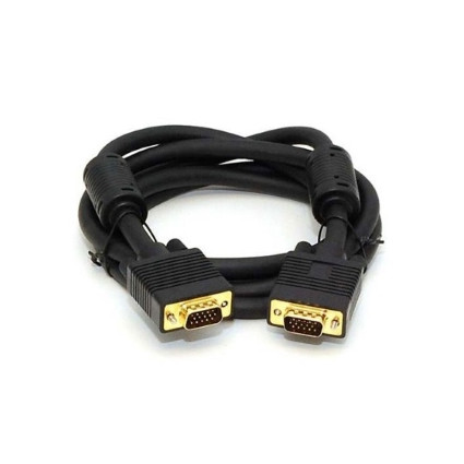 Kabl VGA M/M 5m HQ feritno jezgro crni FAST ASIA - 1