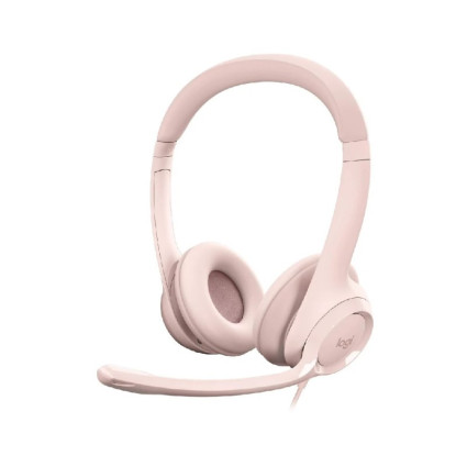 H390 Stereo Headset slušalice sa mikrofonom roze LOGITECH - 1