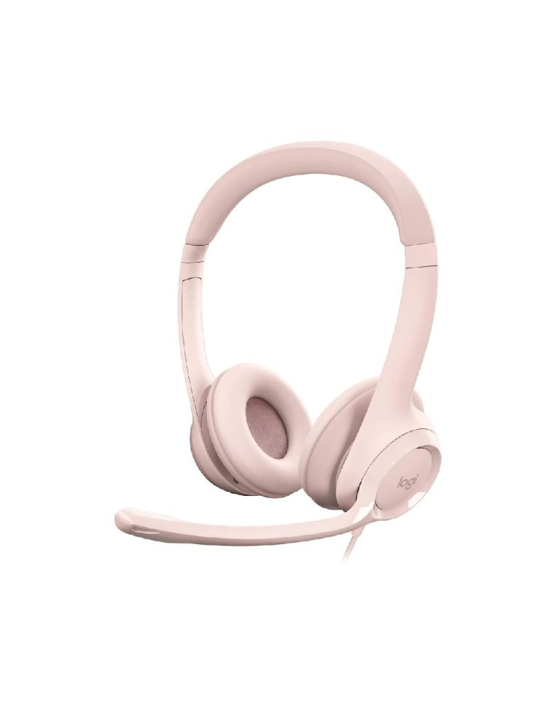 H390 Stereo Headset slušalice sa mikrofonom roze LOGITECH - 1
