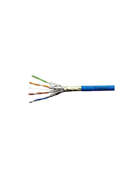 FTP cable CAT 6A F/FTP - 500 Mhz, 4x2xAWG-23, LSOH plavi