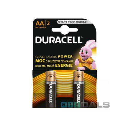 Baterija nepunjiva Duracell Basic AA LR6 2/1
