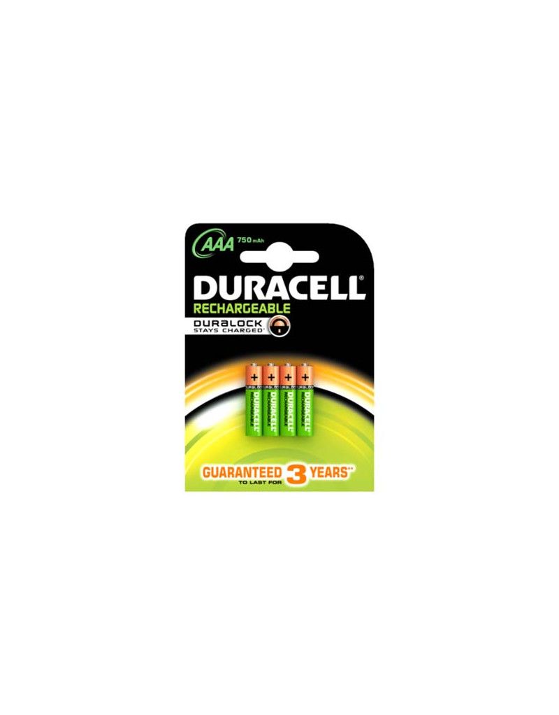 Punjiva baterija Duracell Duralock AAA HR3 750mAh 4/1