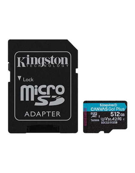 SD Card 512GB Kingston Canvas Go!