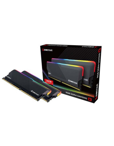 Memorija DDR4 16GB 2x8GB 3200MHz BIOSTAR RGB GAMING X