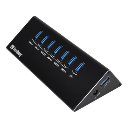USB HUB 7 port Sandberg USB 3.0 sa napajanjem 133-82  - 1