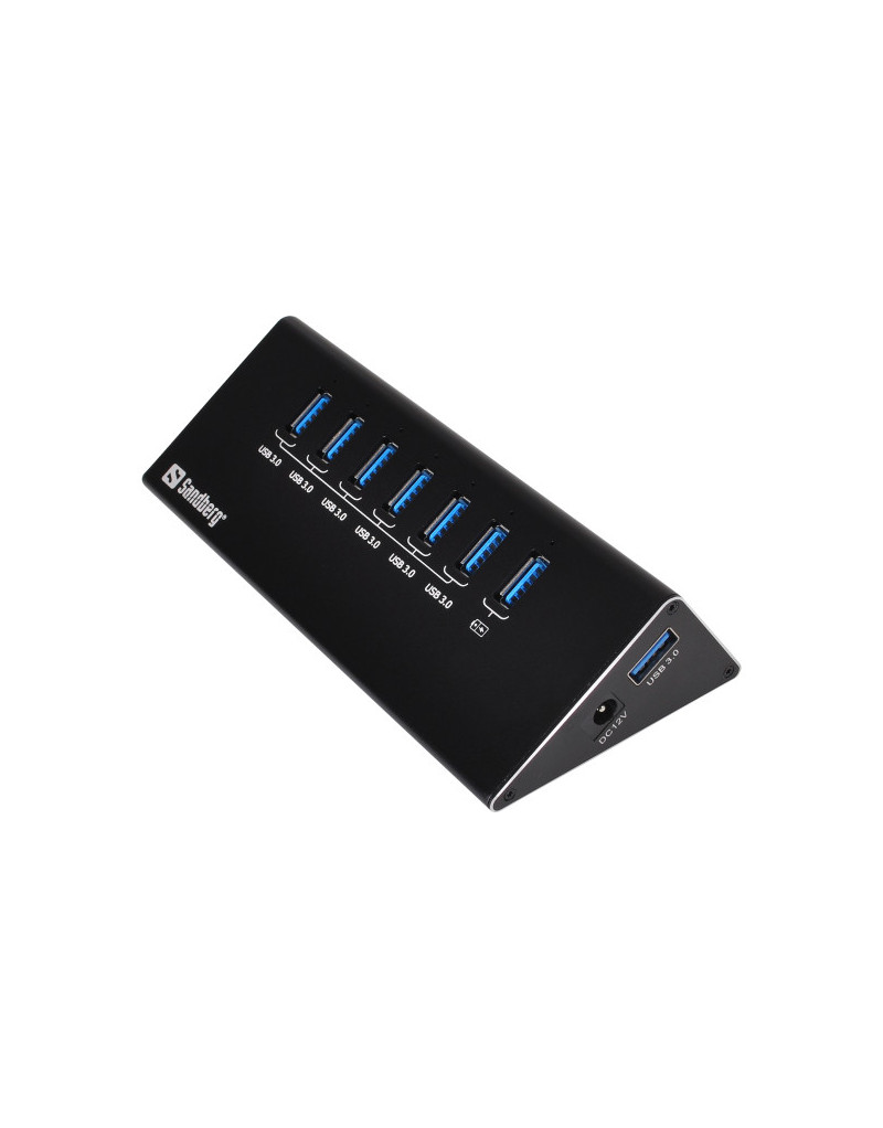 USB HUB 7 port Sandberg USB 3.0 sa napajanjem 133-82  - 1