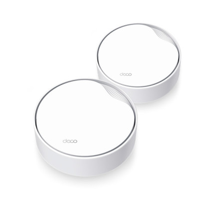 LAN Mesh TP-Link Deco X50-PoE WiFi6/AX3000/1x2.5G/1xGLAN/2-pack  - 1