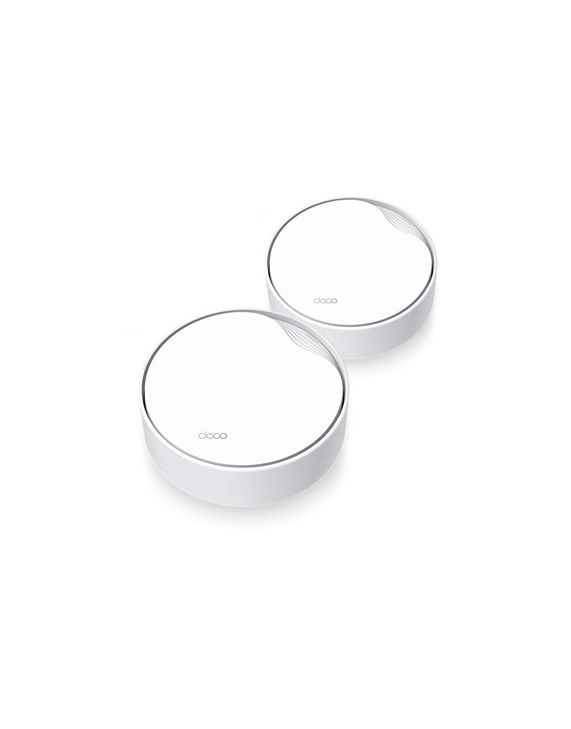LAN Mesh TP-Link Deco X50-PoE WiFi6/AX3000/1x2.5G/1xGLAN/2-pack  - 1