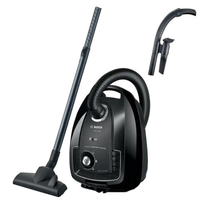 Usisivač Bosch BGB38BA1/snaga 600W/sa kesom/crni  - 1