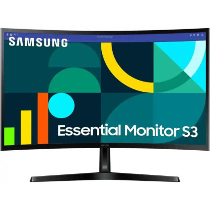 Monitor 27 Samsung LS27D366GAUXEN 1920x1080/FHD VA/100Hz/4ms/VGA/HDMI/Curved  - 1