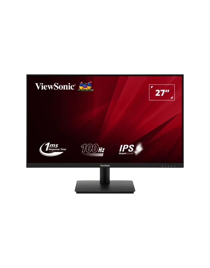 Monitor 27 Viewsonic VA270-H 1920x1080/Full HD/IPS/1ms/100Hz/VGA/HDMI/Frameless  - 1