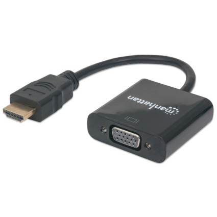 Adapter Manhattan 151467 HDMI/M - VGA/F  - 1