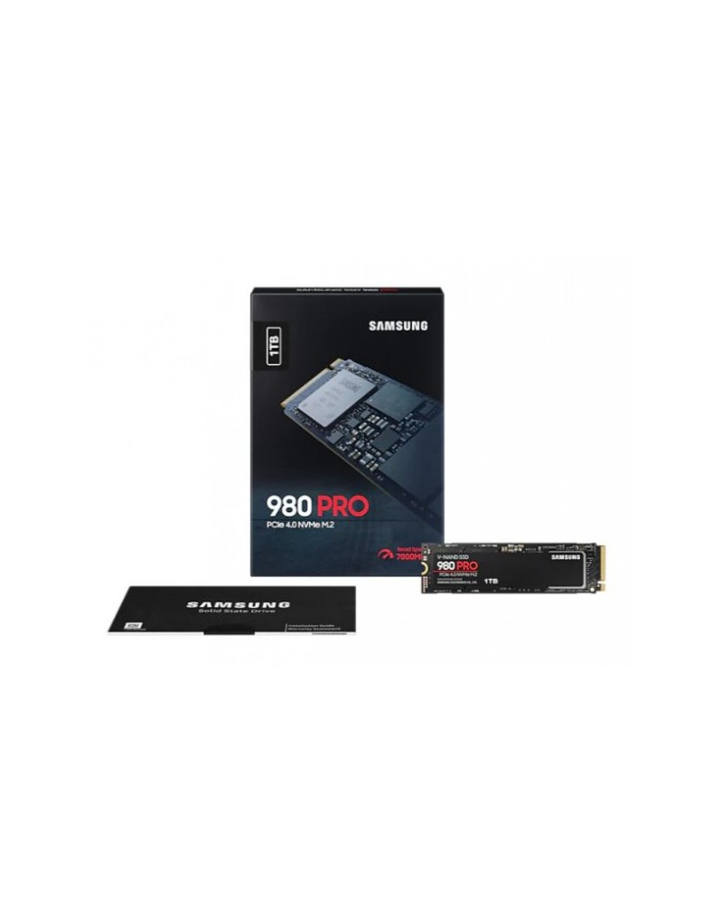 SSD M.2 NVMe Samsung 1TB 980 PRO 7000MBs/5000MBs, MZ-V8P1T0BW - 1 SSD M.2 NVMe Samsung 1TB 980 PRO 7000MBs/5000MBs, MZ-V8P1T0BW - 1