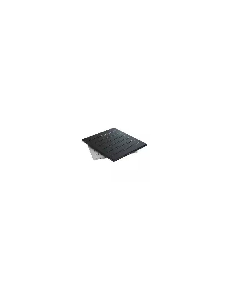 Polica fiksna 1000mm rack kačenje na 4 tačke Mirsan 19/1U crna MR-SBR100-01  - 1