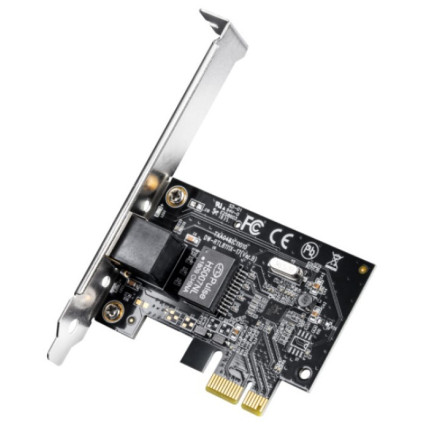 LAN MK Cudy PE10 PCI-E 10/100/1000 Mbp/s  - 1