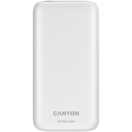 CANYON PB - 301, Power bank 30000mAh Li-poly battery, Input