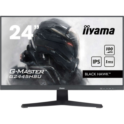 Monitor 23.8" Iiyama G2445HSU-B2 IPS 1920x1080/100Hz/1ms/HDMI/DP/USB/zvučnici  - 1