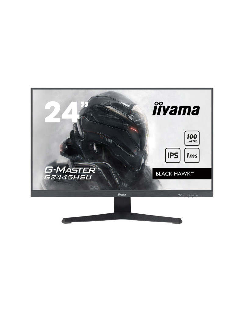 Monitor 23.8" Iiyama G2445HSU-B2 IPS 1920x1080/100Hz/1ms/HDMI/DP/USB/zvučnici - 1 Monitor 23.8" Iiyama G2445HSU-B2 IPS 1920x1080/100Hz/1ms/HDMI/DP/USB/zvučnici - 1