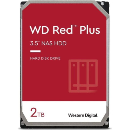 HDD WD 2TB WD20EFPX 5400rpm 256MB RED Plus NAS  - 1
