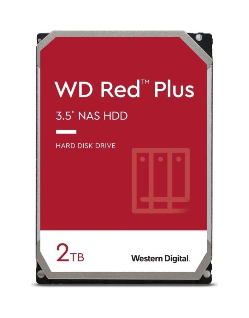 HDD WD 2TB WD20EFPX 5400rpm 256MB RED Plus NAS  - 1