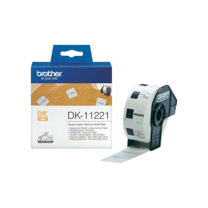 Brother DK-11221 nalepnice 23x23mm/1000 kom  - 1